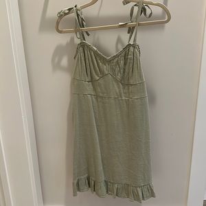 Hollister light green dress